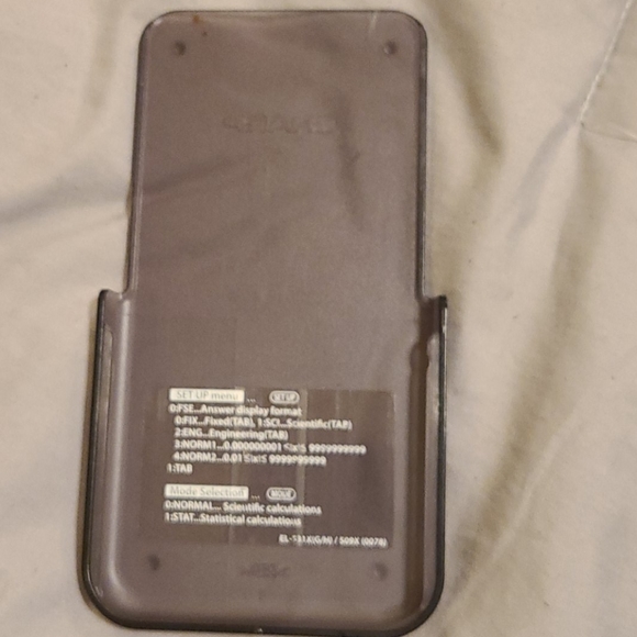 Sharp Advanced D.A.L EL-531X Scientific Calculator - Picture 3 of 5